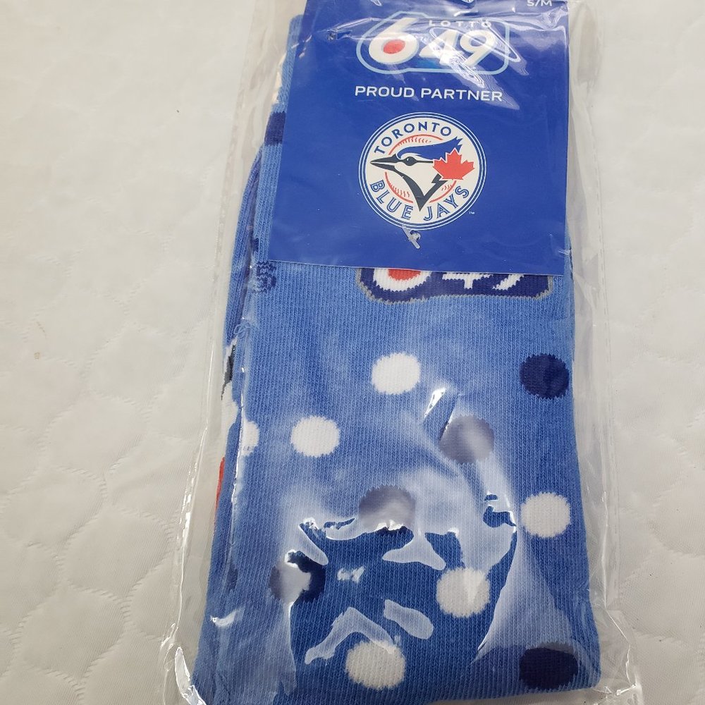 Toronto Blue Jays MLB Promo Socks Size S/M